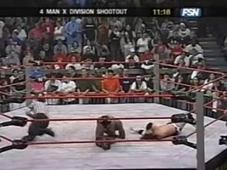 tna x-division title 1 contendership x-division match shoot out april 1 2005